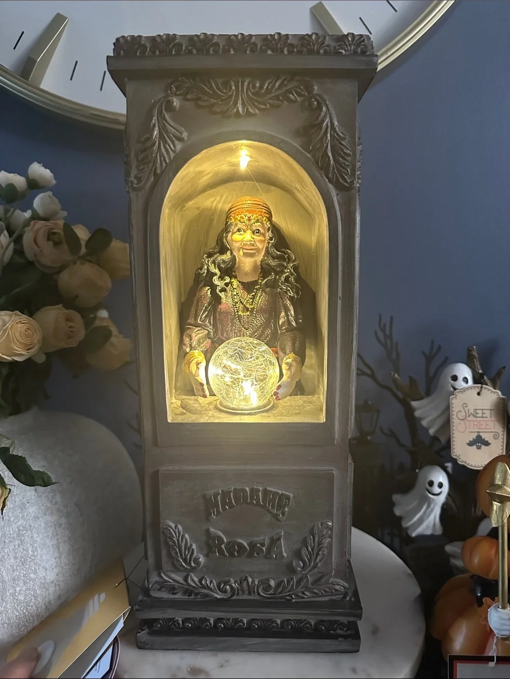 Halloween Madame Rosa Psychic booth